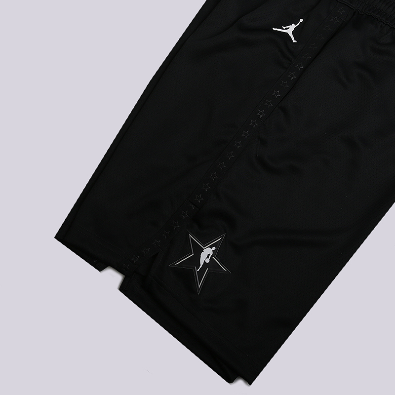 мужские черные шорты Jordan AS Icon Edition Swingman  NBA Shorts 928875-010 - цена, описание, фото 4